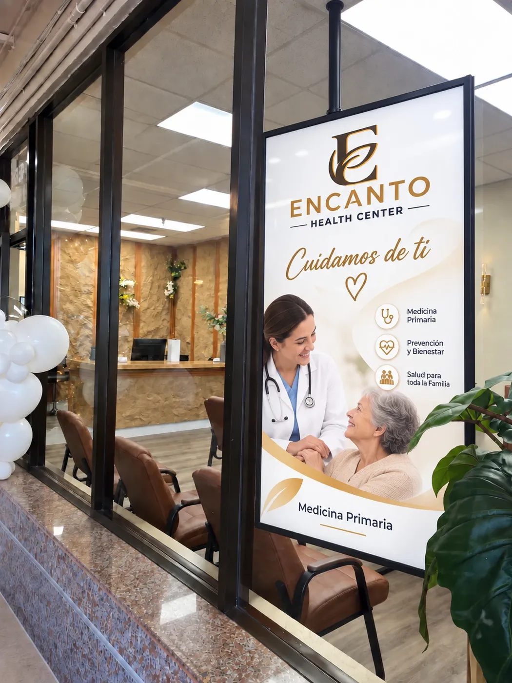 Banner de vitrina para Encanto Health Center