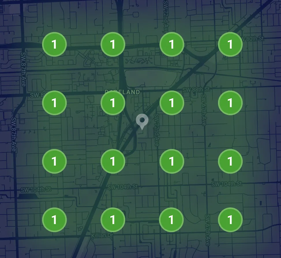 Local search ranking improvement for a Miami business